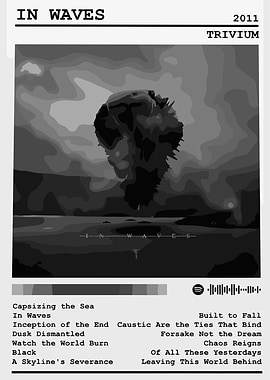 Trivium - In Waves Album Cover