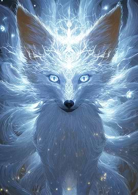 Glowing Nine-Tailed Fox