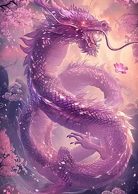 Dragon Cherry Blossoms
