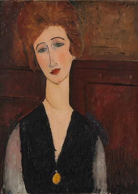 Portrait of a Woman by Modigliani