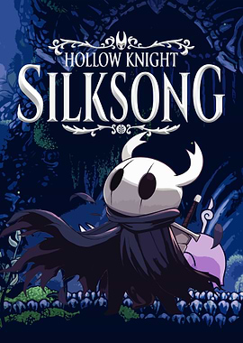 Hollow Knight: Silksong Game Cover Art