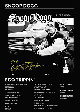 Snoop Dogg - Ego Trippin' Album Art