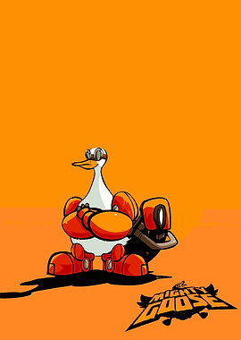 Mighty Goose character art
