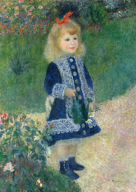 Girl with Watering Can by Renoir