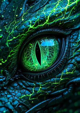 Dragon Eye Close-Up