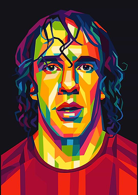 Carles Puyol Wpap Art