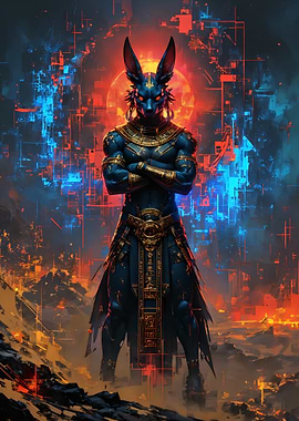 Anubis Digital Art