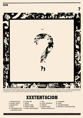 XXXTentacion '?' Album Cover Art