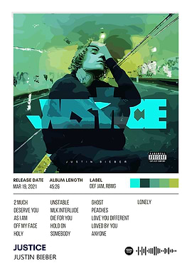 Justin Bieber - Justice Album Cover