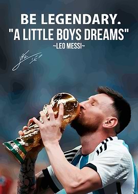 Leo Messi World Cup Victory