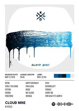 Kygo - Cloud Nine Album Cover