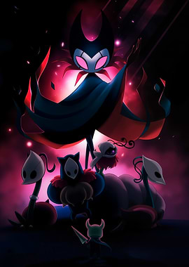Hollow Knight Grimm Troupe Illustration
