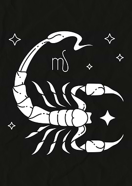 Scorpio Zodiac Sign Illustration