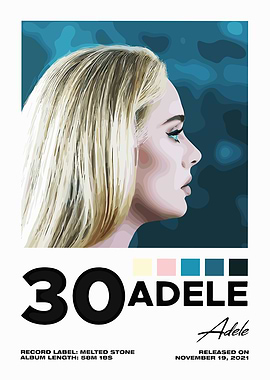 Adele 30 Album Cover Art