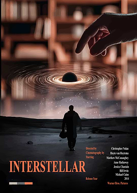 Interstellar Movie Poster Art