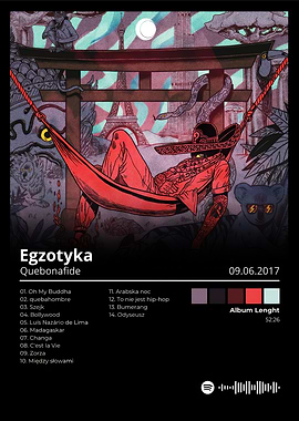 Egzotyka Quebonafide Album Cover Art