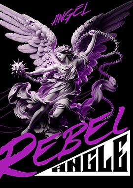 Angel Rebel Graphic Art