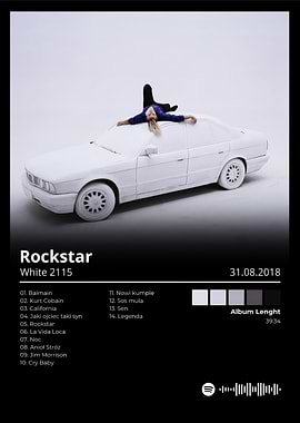 Rockstar White 2115 Album Cover