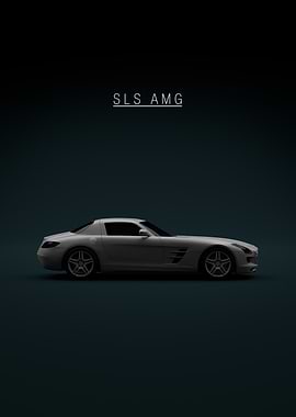 Mercedes-Benz SLS AMG - Silver