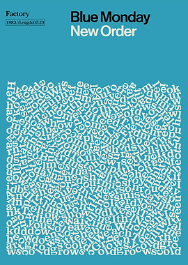 Blue Monday - New Order Album Art