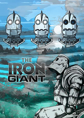 The Iron Giant Movie Poster Art