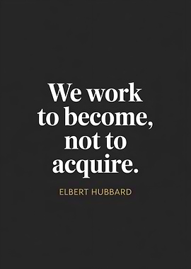 Inspirational Quote by Elbert Hubbard