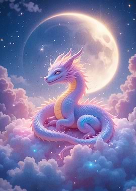 Pastel Dragon Clouds