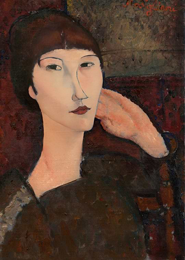 Portrait of a Woman by Modigliani