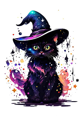 Cosmic Witch Cat