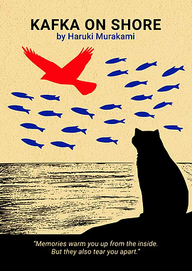Kafka on Shore Book Cover Art