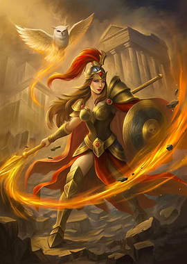 Athena - Goddess of Wisdom and Warfare