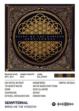 sempiternal Bring Me The Horizon - Sempiternal