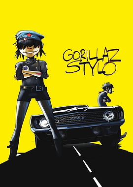 Gorillaz Stylo Album Art