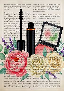 Eyeliner and Makeup Still Life