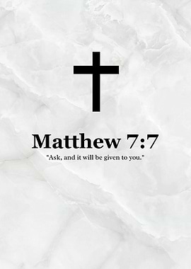 Matthew 7:7 Bible Verse