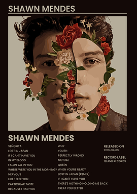 Shawn Mendes Album Cover Art
