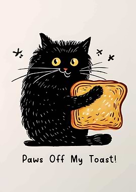 Paws Off My Toast!