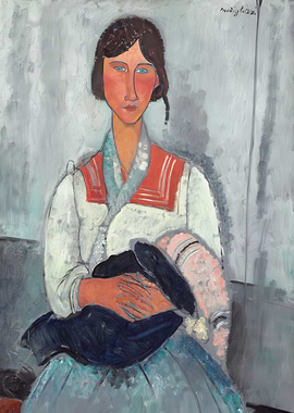Modigliani's Portrait of a Young Woman