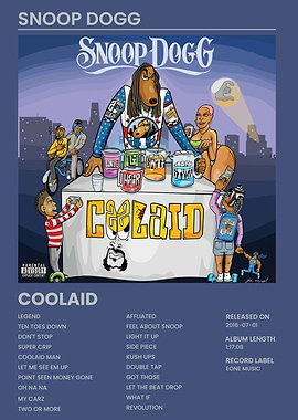 Snoop Dogg Coolaid Album Cover Art
