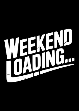Weekend Loading Text Art