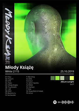 Młody Książę - White 2115 Album Cover