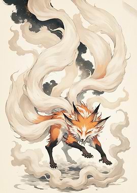 Nine-tailed Fox Animal