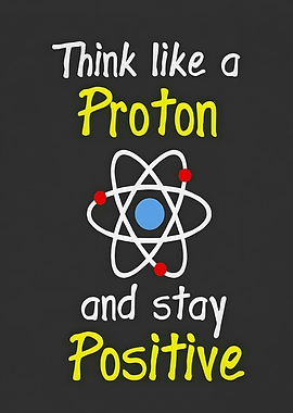 Think Like a Proton, Stay Positive