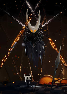 Hollow Knight Chains Digital Art