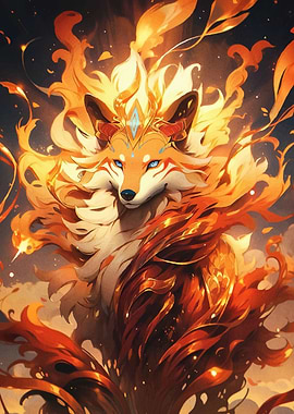 Fiery Fox Spirit Animal