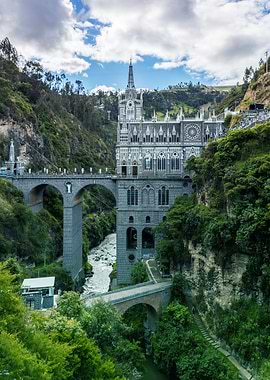 Las Lajas Sanctuary in Colombia
