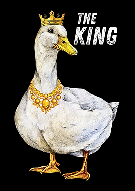 The King Duck Illustration