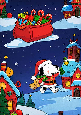 Snoopy Christmas Delivery