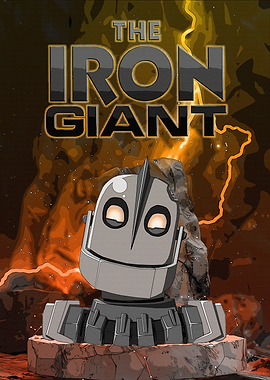 The Iron Giant Movie Poster Art