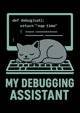 Debugging Assistant Cat